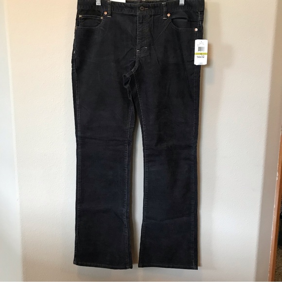 Polo Jeans Co. Ralph Lauren Indigo Navy Stretch Corduroy Pants Sixe 14x32 - Picture 2 of 15